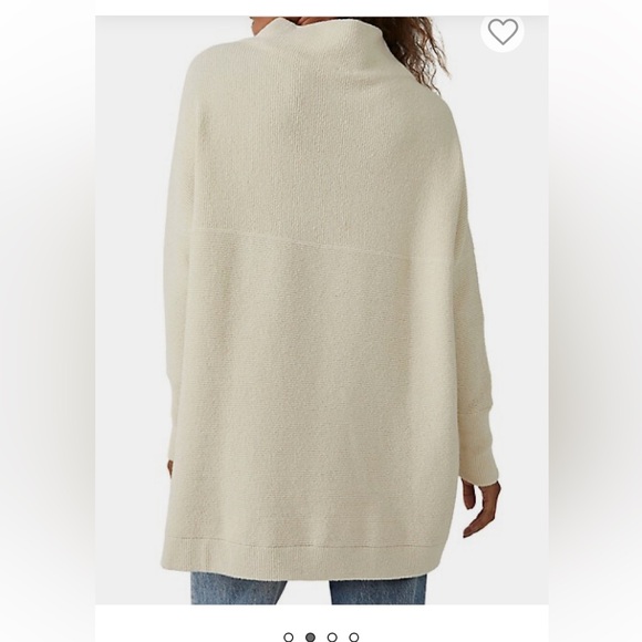 NWT Free People Ottoman in Parchment - Picture 2 of 8